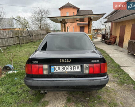 Синий Ауди 100, объемом двигателя 2.6 л и пробегом 533 тыс. км за 3000 $, фото 1 на Automoto.ua