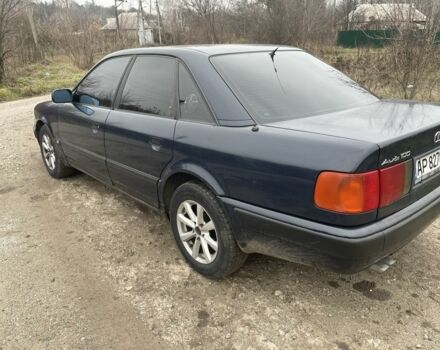Синий Ауди 100, объемом двигателя 2.6 л и пробегом 276 тыс. км за 2200 $, фото 2 на Automoto.ua