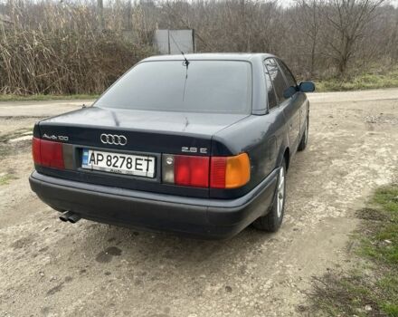 Синий Ауди 100, объемом двигателя 2.6 л и пробегом 276 тыс. км за 2200 $, фото 3 на Automoto.ua