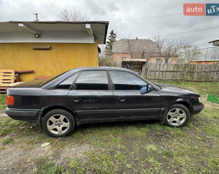 Синий Ауди 100, объемом двигателя 2.6 л и пробегом 533 тыс. км за 3000 $, фото 3 на Automoto.ua
