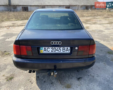 Синий Ауди 100, объемом двигателя 2.6 л и пробегом 400 тыс. км за 1100 $, фото 2 на Automoto.ua