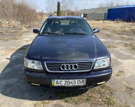 Синий Ауди 100, объемом двигателя 2.6 л и пробегом 400 тыс. км за 999 $, фото 5 на Automoto.ua