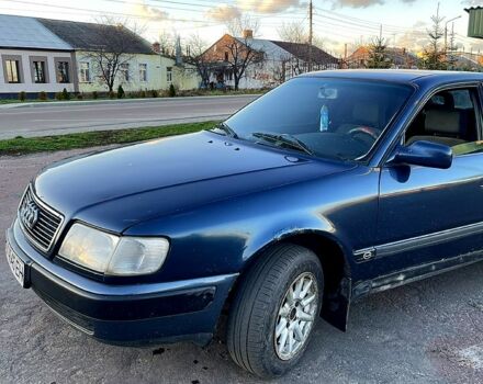 Синій Ауді 100, об'ємом двигуна 2 л та пробігом 300 тис. км за 2500 $, фото 5 на Automoto.ua