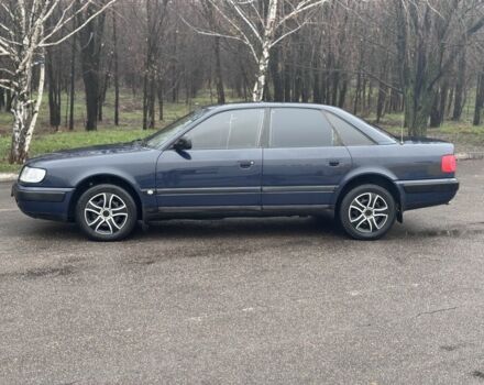 Синий Ауди 100, объемом двигателя 2 л и пробегом 264 тыс. км за 2500 $, фото 5 на Automoto.ua