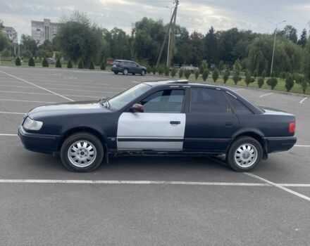 Синий Ауди 100, объемом двигателя 2 л и пробегом 470 тыс. км за 2200 $, фото 2 на Automoto.ua