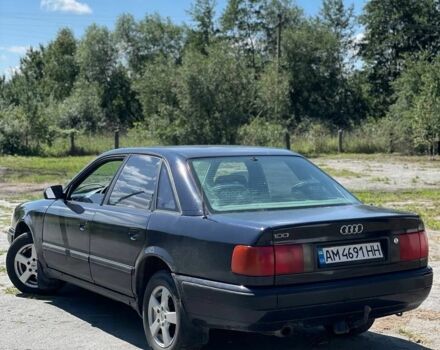 Синий Ауди 100, объемом двигателя 2 л и пробегом 196 тыс. км за 2450 $, фото 6 на Automoto.ua