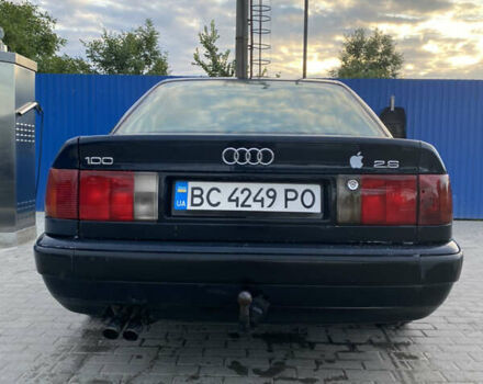 Синий Ауди 100, объемом двигателя 2.6 л и пробегом 218 тыс. км за 3100 $, фото 2 на Automoto.ua