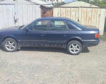 Синий Ауди 100, объемом двигателя 2.8 л и пробегом 350 тыс. км за 1750 $, фото 13 на Automoto.ua