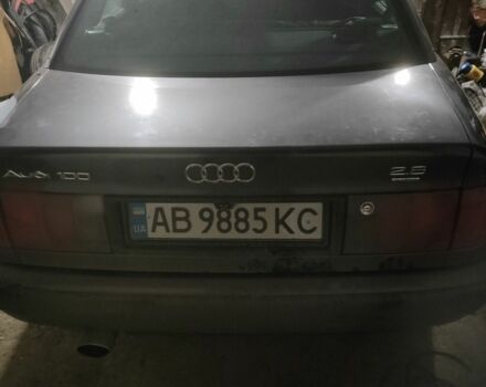 Синий Ауди 100, объемом двигателя 2.8 л и пробегом 445 тыс. км за 3600 $, фото 5 на Automoto.ua