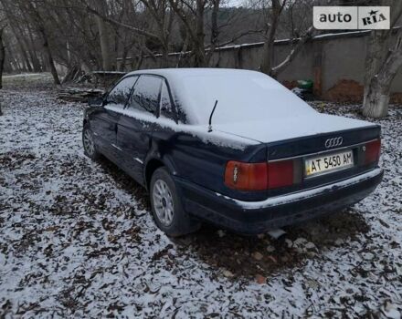 Синій Ауді 100, об'ємом двигуна 2 л та пробігом 270 тис. км за 3000 $, фото 1 на Automoto.ua