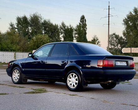 Синий Ауди 100, объемом двигателя 2.6 л и пробегом 356 тыс. км за 3300 $, фото 6 на Automoto.ua