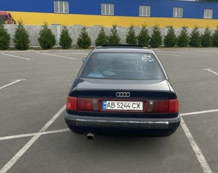 Синий Ауди 100, объемом двигателя 2 л и пробегом 470 тыс. км за 2200 $, фото 3 на Automoto.ua