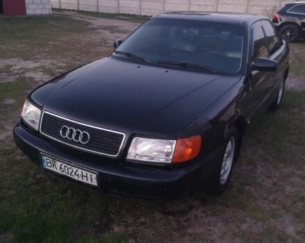 Синий Ауди 100, объемом двигателя 2 л и пробегом 123 тыс. км за 1399 $, фото 1 на Automoto.ua