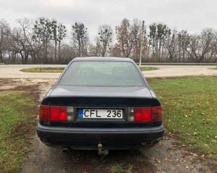 Синий Ауди 100, объемом двигателя 2.3 л и пробегом 300 тыс. км за 1070 $, фото 2 на Automoto.ua
