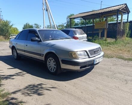 Синий Ауди 100, объемом двигателя 2 л и пробегом 222 тыс. км за 1850 $, фото 2 на Automoto.ua