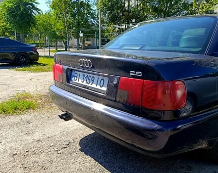 Синий Ауди 100, объемом двигателя 2.6 л и пробегом 314 тыс. км за 4000 $, фото 2 на Automoto.ua