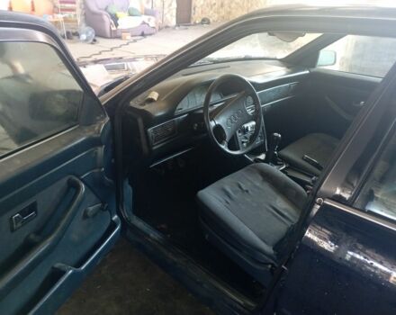 Синий Ауди 100, объемом двигателя 1.8 л и пробегом 200 тыс. км за 1500 $, фото 2 на Automoto.ua