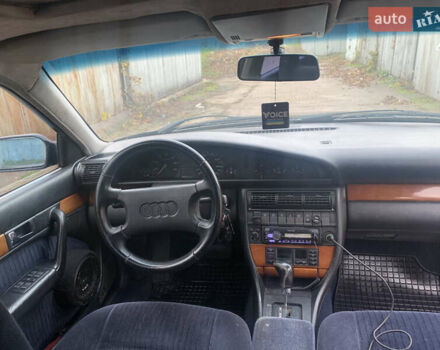 Синий Ауди 100, объемом двигателя 2.8 л и пробегом 224 тыс. км за 3500 $, фото 6 на Automoto.ua