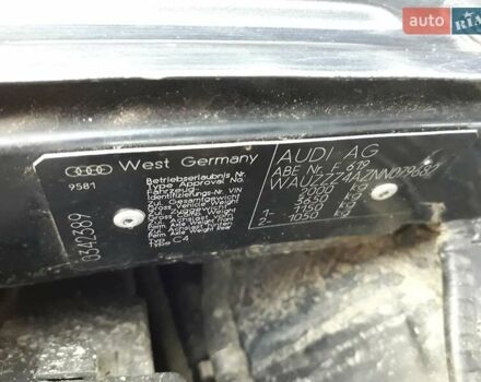 Синий Ауди 100, объемом двигателя 2.8 л и пробегом 375 тыс. км за 3600 $, фото 10 на Automoto.ua
