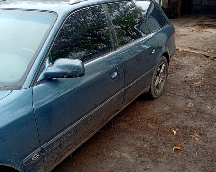 Синий Ауди 100, объемом двигателя 2.8 л и пробегом 360 тыс. км за 2900 $, фото 2 на Automoto.ua