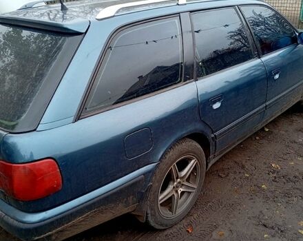 Синий Ауди 100, объемом двигателя 2.8 л и пробегом 360 тыс. км за 2900 $, фото 4 на Automoto.ua