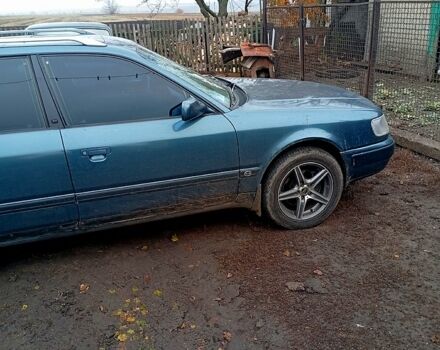 Синий Ауди 100, объемом двигателя 2.8 л и пробегом 360 тыс. км за 2900 $, фото 5 на Automoto.ua