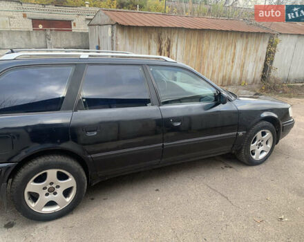 Синий Ауди 100, объемом двигателя 2.8 л и пробегом 224 тыс. км за 3500 $, фото 1 на Automoto.ua