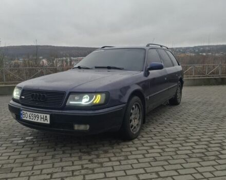 Синий Ауди 100, объемом двигателя 2.6 л и пробегом 348 тыс. км за 2800 $, фото 6 на Automoto.ua