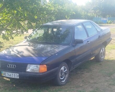 Синий Ауди 100, объемом двигателя 2.1 л и пробегом 100 тыс. км за 557 $, фото 1 на Automoto.ua