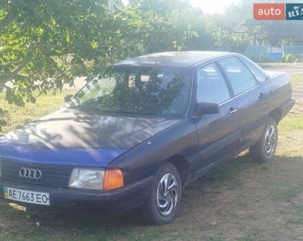 Синій Ауді 100, об'ємом двигуна 2.1 л та пробігом 100 тис. км за 557 $, фото 1 на Automoto.ua