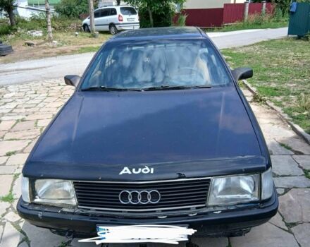 Синий Ауди 100, объемом двигателя 1.8 л и пробегом 2 тыс. км за 1100 $, фото 1 на Automoto.ua