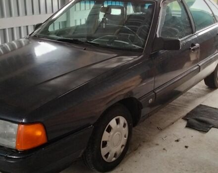 Синий Ауди 100, объемом двигателя 2 л и пробегом 180 тыс. км за 750 $, фото 1 на Automoto.ua