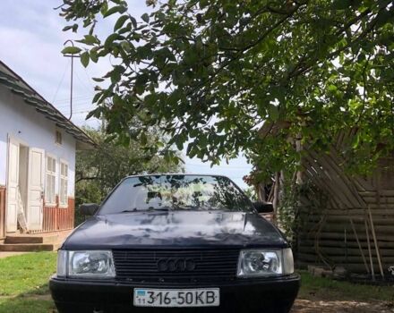 Синій Ауді 100, об'ємом двигуна 2 л та пробігом 290 тис. км за 1150 $, фото 1 на Automoto.ua
