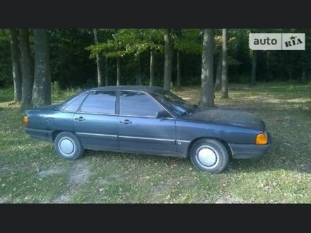 Синий Ауди 100, объемом двигателя 2 л и пробегом 300 тыс. км за 751 $, фото 1 на Automoto.ua