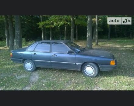 Синий Ауди 100, объемом двигателя 2 л и пробегом 300 тыс. км за 751 $, фото 1 на Automoto.ua