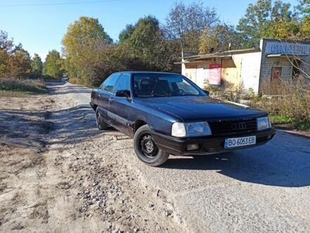 Ауди 100 1987 в Тернополе на Automoto.ua Синий Ауди 100, объемом двигателя 1.8 л и пробегом 50 тыс. км за 1250 $, фото 1 на Automoto.ua
