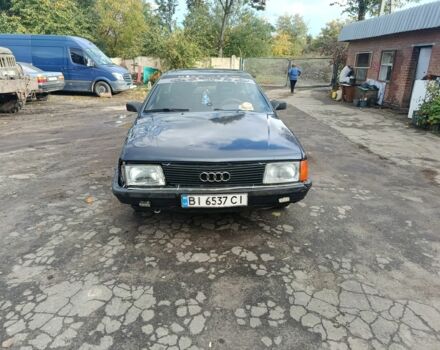 Синій Ауді 100, об'ємом двигуна 2 л та пробігом 500 тис. км за 802 $, фото 1 на Automoto.ua