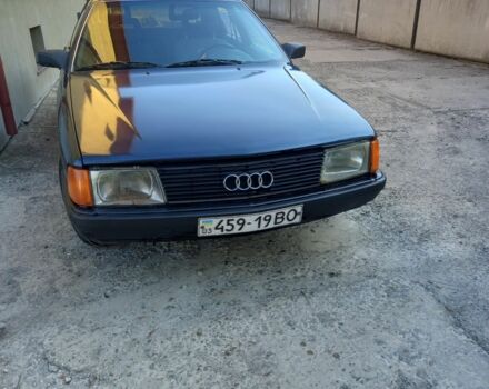 Синий Ауди 100, объемом двигателя 1.8 л и пробегом 348 тыс. км за 1850 $, фото 1 на Automoto.ua