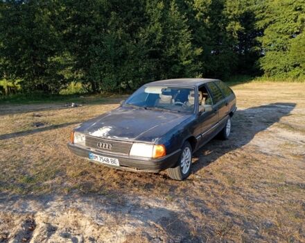 Синий Ауди 100, объемом двигателя 2 л и пробегом 100 тыс. км за 749 $, фото 1 на Automoto.ua