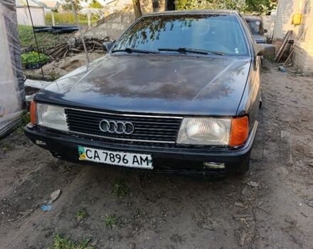 Синий Ауди 100, объемом двигателя 2 л и пробегом 300 тыс. км за 1373 $, фото 1 на Automoto.ua