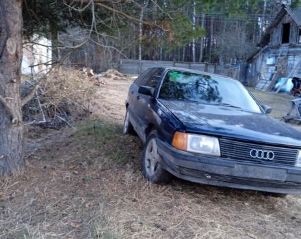 Синій Ауді 100, об'ємом двигуна 2.3 л та пробігом 400 тис. км за 400 $, фото 1 на Automoto.ua