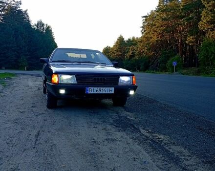 Синий Ауди 100, объемом двигателя 2.3 л и пробегом 0 тыс. км за 1700 $, фото 1 на Automoto.ua