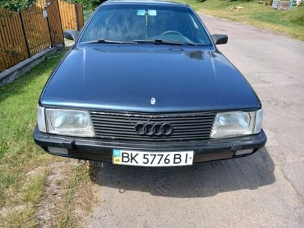 Синий Ауди 100, объемом двигателя 2.1 л и пробегом 1000 тыс. км за 1400 $, фото 1 на Automoto.ua