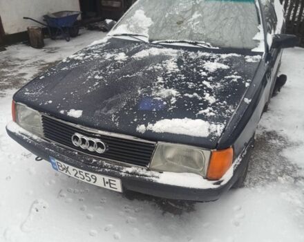 Синий Ауди 100, объемом двигателя 1.8 л и пробегом 1 тыс. км за 833 $, фото 1 на Automoto.ua