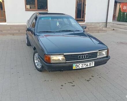 Синий Ауди 100, объемом двигателя 2 л и пробегом 300 тыс. км за 1299 $, фото 1 на Automoto.ua