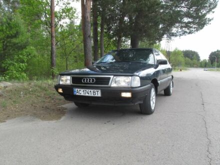 Ауді 100 1988 у Ковель на Automoto.ua Синій Ауді 100, об'ємом двигуна 1.8 л та пробігом 481 тис. км за 1800 $, фото 1 на Automoto.ua