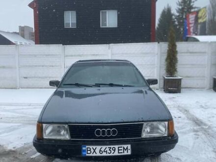 Синий Ауди 100, объемом двигателя 2.3 л и пробегом 500 тыс. км за 1400 $, фото 1 на Automoto.ua