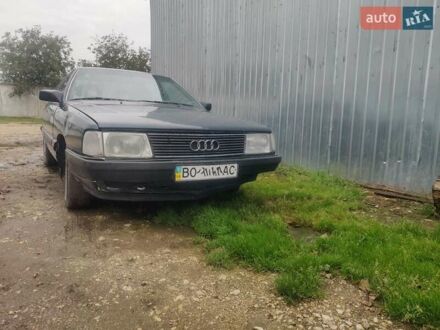 Ауди 100 1989 в Тернополе на Automoto.ua Синий Ауди 100, объемом двигателя 2 л и пробегом 401 тыс. км за 1285 $, фото 1 на Automoto.ua