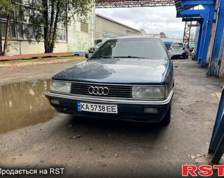 Синий Ауди 100, объемом двигателя 2 л и пробегом 200 тыс. км за 500 $, фото 1 на Automoto.ua