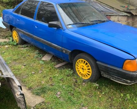 Синий Ауди 100, объемом двигателя 2 л и пробегом 200 тыс. км за 477 $, фото 1 на Automoto.ua